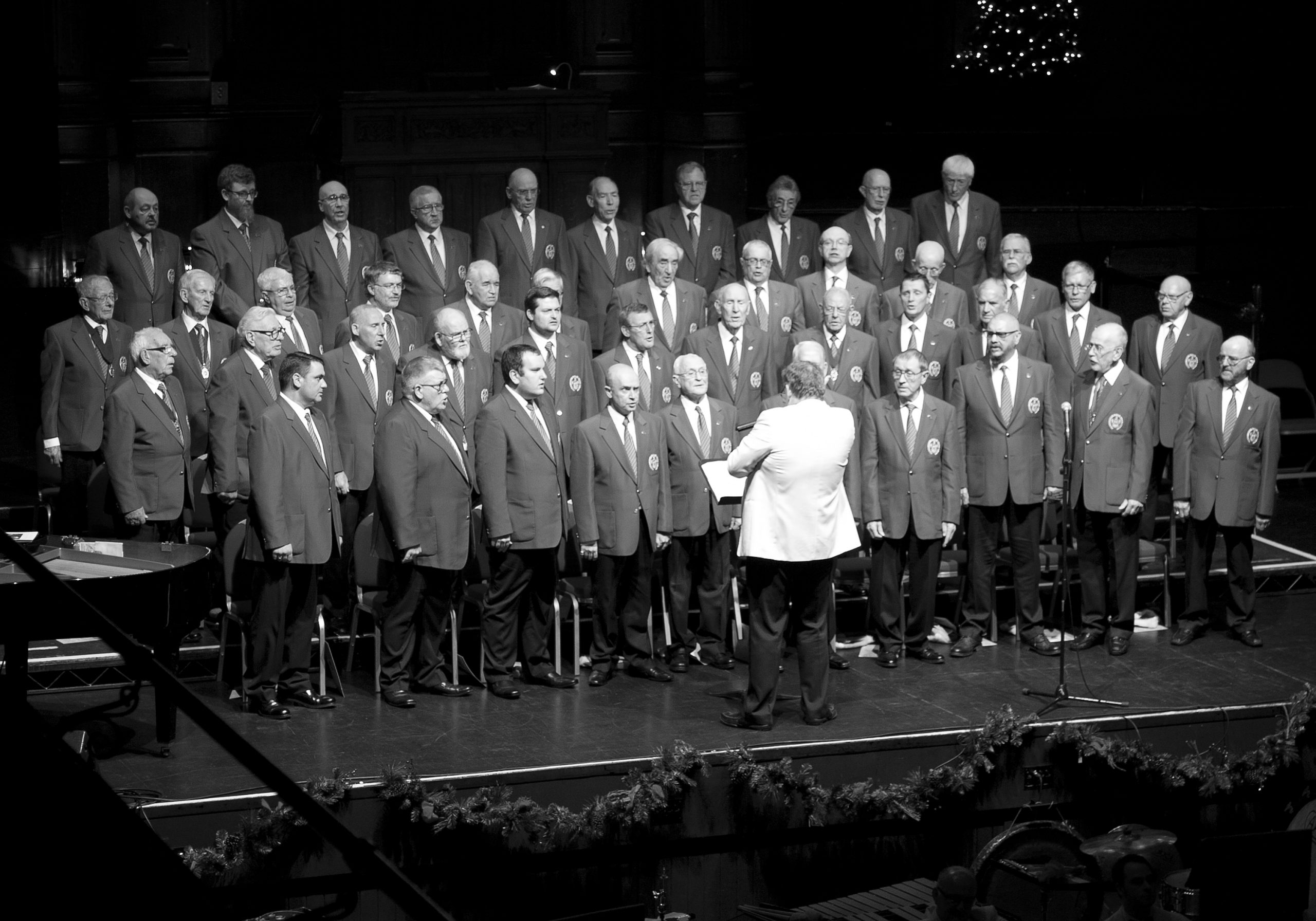 Warrington Male Voice Choir performing